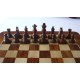 Echecs / Backgammon Magnétique en Palissandre 25cm