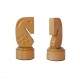 Lacquered Modern Style Chess Pieces