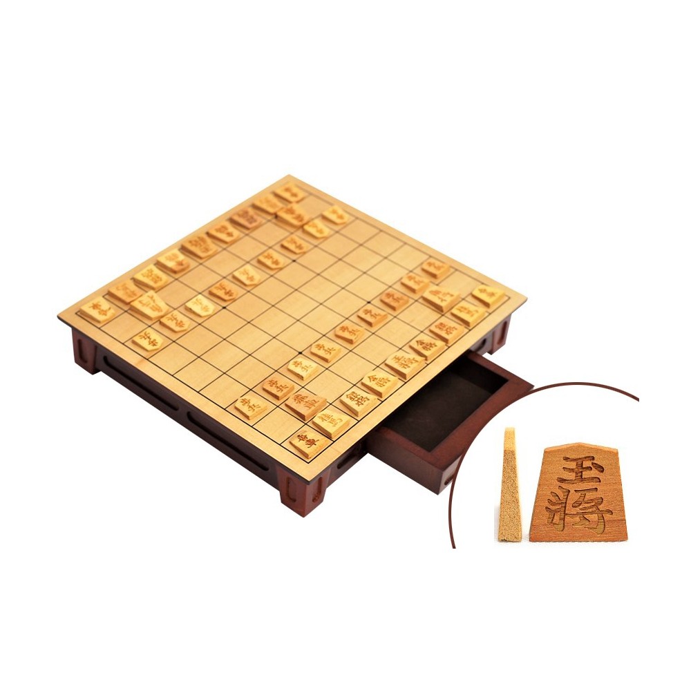 DRAWER FOR PIECES JAPANESE CHESS SHOGI M50 SMALL TABLE SET 