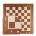 Echiquier Acajou et Boulot Blanc N&deg;5