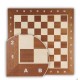 Echiquier Acajou et Boulot Blanc N°4
