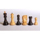 Rosewood Chess Pieces - Russian style