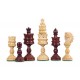 Lotus Rosewood Chess Pieces 