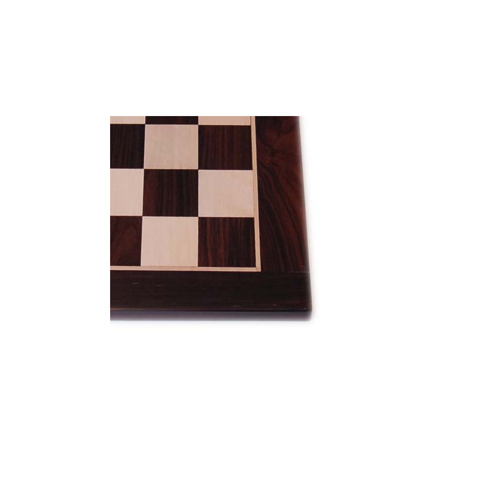 Chess board Rosewood 50mm squares Aobo Chess Store.